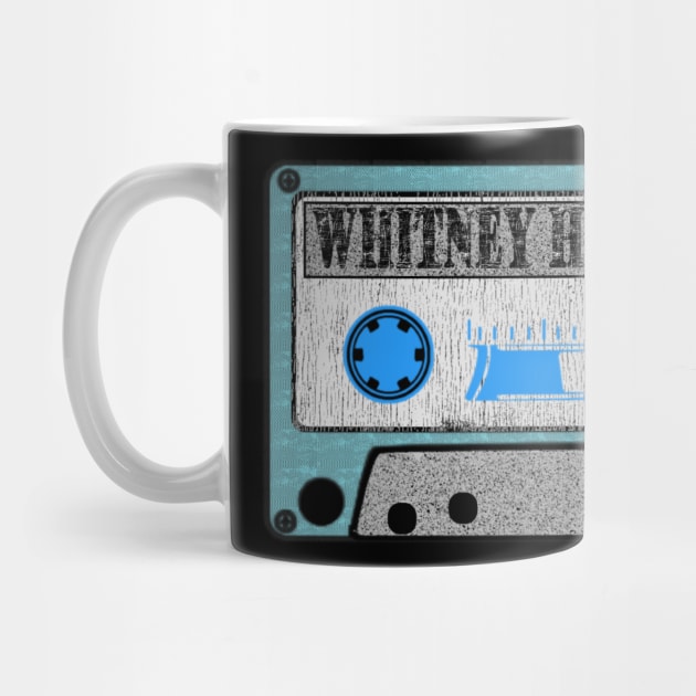 whitney housuton blue cassette by toemangaa